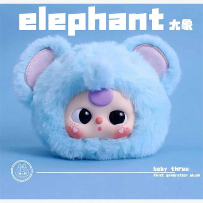 Baby Three V1 First Generation Blind Box Toys Mystery Box Caixa Misteriosa Plush Doll Kawaii Stuffed Doll Toy for Girls Gift