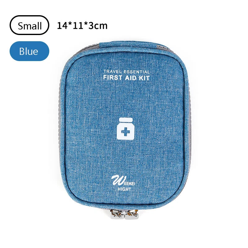 Mini Portable Medicine Storage Bag Empty Travel First Aid Kit Medicine Bags Organizer Outdoor Emergency Survival Bag Pill Case