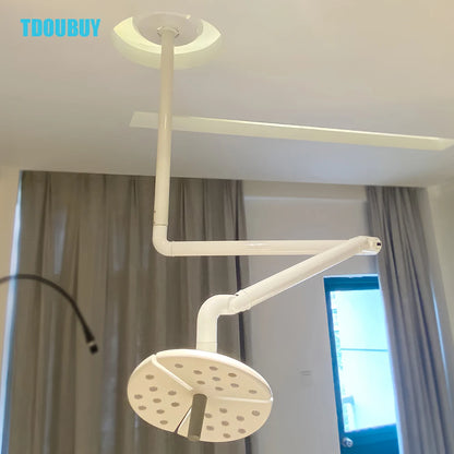TDOUBUY KD-2018D-1 Shadowless Lamp 50W Versatile Ceiling LED Surgical Lighting ,For Dental Cosmetic, And Veterinary Procedures