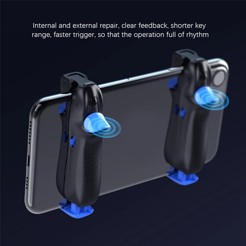 2X Mobile Game Controller Four Finger Gamepad for Pubg Trigger Game for / Android Gamepad