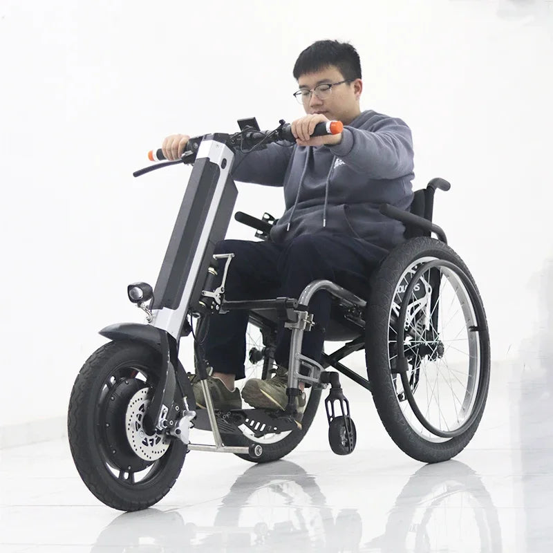 MIJO MT03 electric pulling aids for manual wheelchair with 12ah battery plus 800W motor