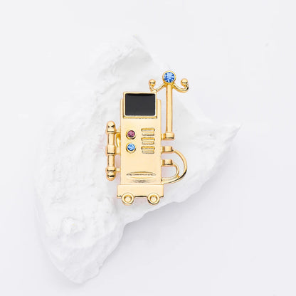 New Dialysis Machine Surgery Brooches Medical Equipment Jewelry Pins Accessory Lapel Sweater Badge Gifts for Doctor Nurse