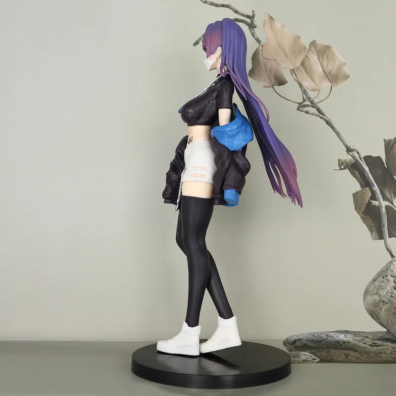 24cm Mask&Maiden Biya Una Action Figure Surgical Two-Dimensional Beautiful Girl Women'S Solid Figures Decoration Doll Toys