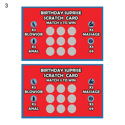 Sexy Position Card 2 Sheets Mystery Sentient Sex Scratch Card Paper Sex Scratch Card Couple Sexual Scratch Card Adult Game