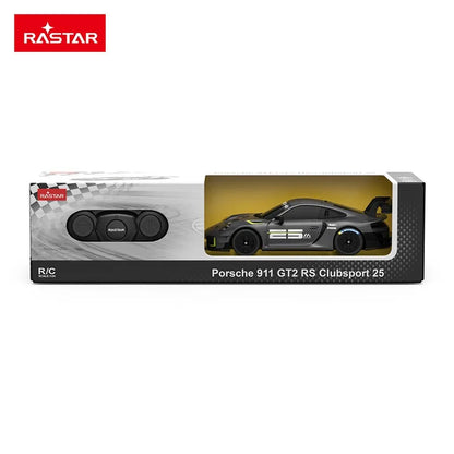 Rastar 1:24 Porsche 911 GT2 RS Clubsport 25 Racing model Remote Control Supercar Children's Remote control car toy