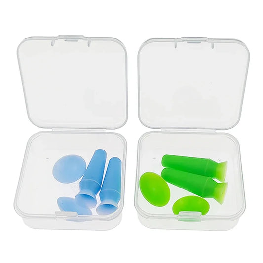 4pcs Soft Silicone Ophthalmic Eye Protector Cover for Eyelid Embedding with The Sucker Ophthalmic Surgical Instruments