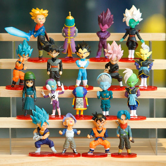 Anime Dragon Ball Figures Cartoon Character Figure PVC Blind Box Mystery Box Figurine Lucky Box Animation Small Figure about 5cm