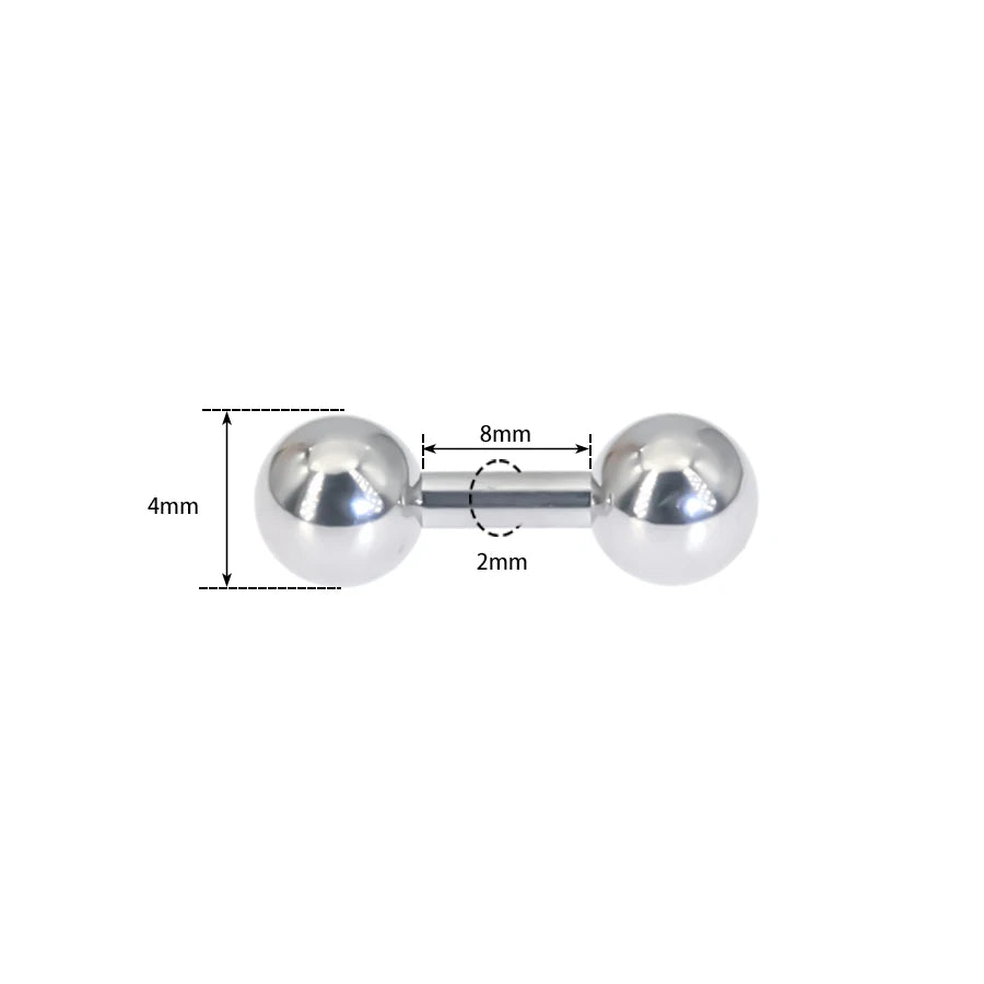 1Pc 316L Surgical Steel Curved Barbell Christina Vertical Hood Piercings Sexy Vagina Piercings Genital Piercing VCH Body Jewelr