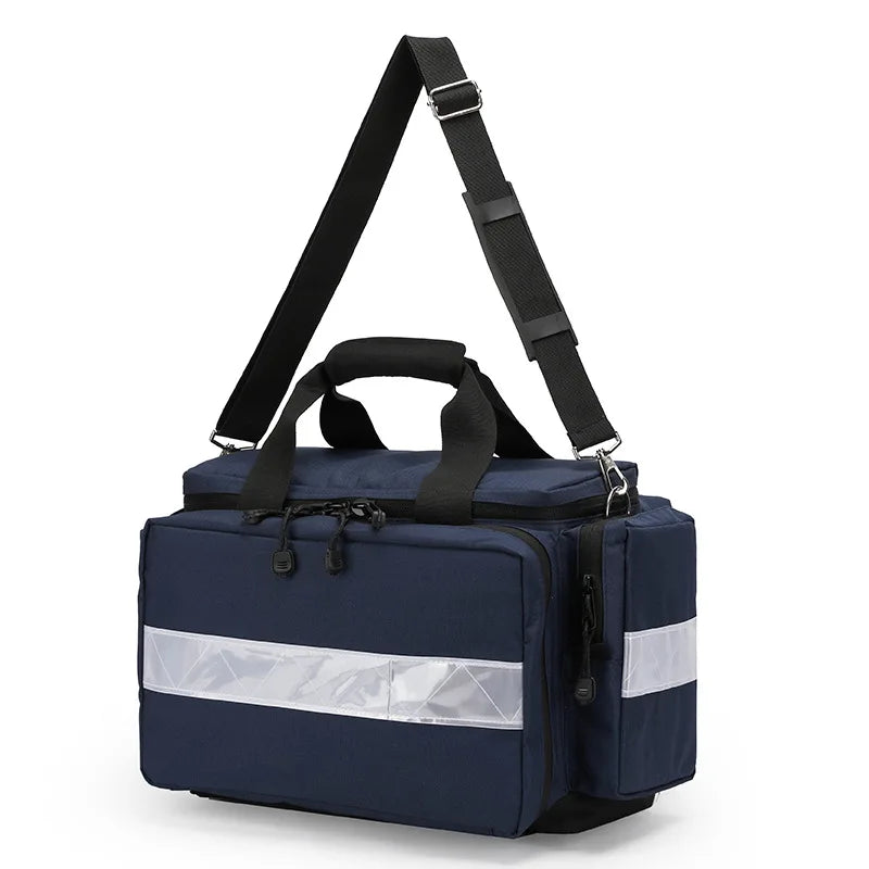 Outdoor Emergency First Aid Kit Medical Bag Rescue Large Capacity Case Waterproof Reflective Oxford Multi-pocket Travel Backpack