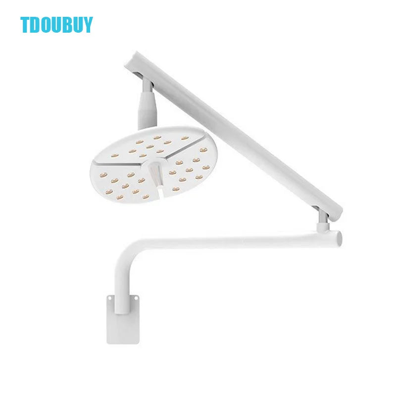 TDOUBUY Shadowless Lamp 36W Versatile Wall-Mounted LED Surgical Lighting For Dental, Cosmetic, And Veterinary Procedures