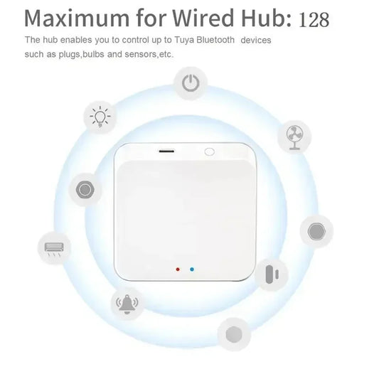 Wireless Hub Gateway For Smart Home Automation for Devices Via Life Works with Alexa Google
