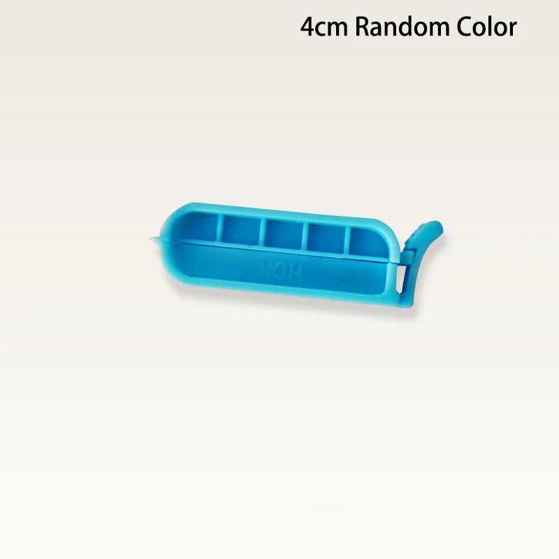 4cm 6cm 8cm 10cm Dialysis Bag Clamp Dialysis Tubing Closure Dialysis Supplies Multicolor Dialysis Clip Sealing Clip Color Random