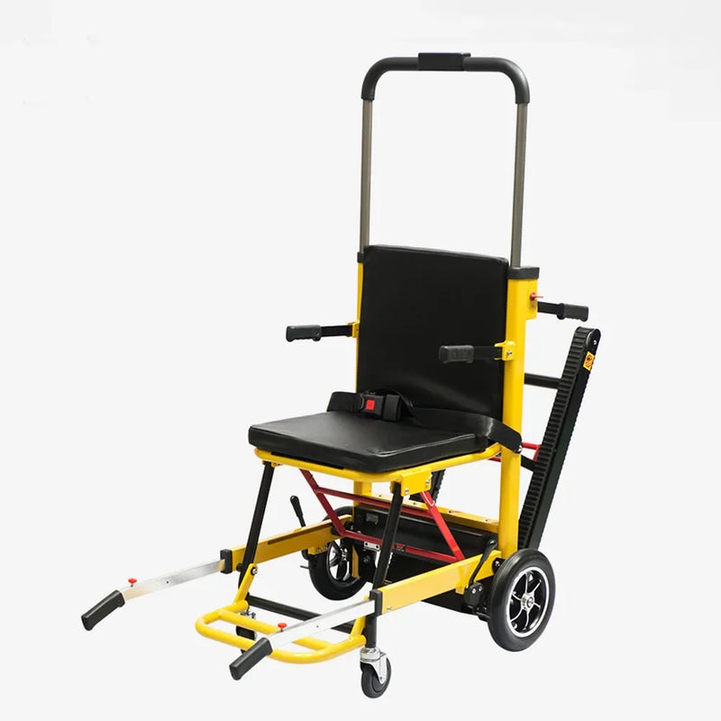 Electric stair climbing wheelchair paralyzed elderly person intelligent fully automatic up and down stairs crawler climbing arti