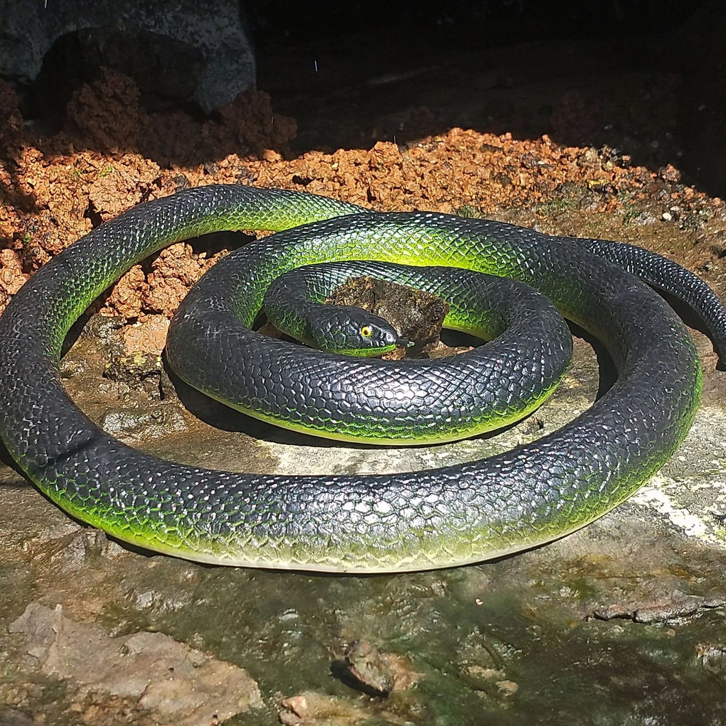Fun Toy Snake simulation of soft rubber toys Artificial Snake Realistic Appearance Props Simulation False Snake Scary Toy