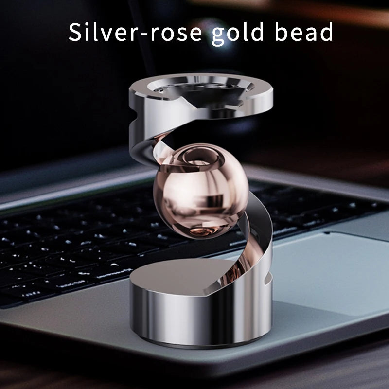 Metal magnetic levitation desktop toy anti-gravity spinning gyroscope relieve stress office decompression toy children's gift