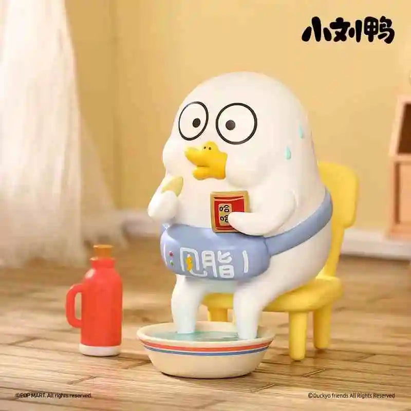 Genuine Blind Box Duckyo's Leisure Life Series Cute Doll Pvc Handmade Model Table Decoration Collect Toy Mysterious Boxtoy Gift