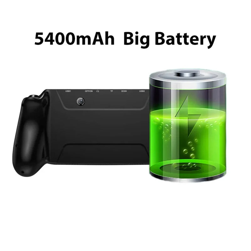 POWKIDDY X20 Handheld Game Console 7”Screen Game Console Rechargeable Video Game Console With 32GB Memory