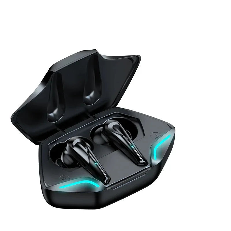 Wireless Gaming Earphone Sports Bluetooth Headphones Stereo Headset TWS Music Earbuds with Microphone for Smartphone