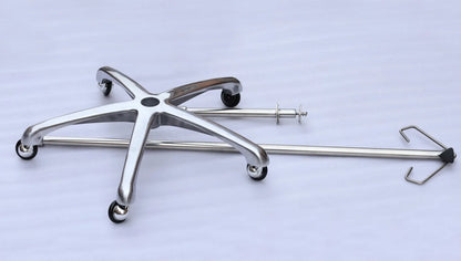 Kanistar Medical Veterinary SP750 Infusion disposable Pump holder IV Pole - 5 star mobile base
