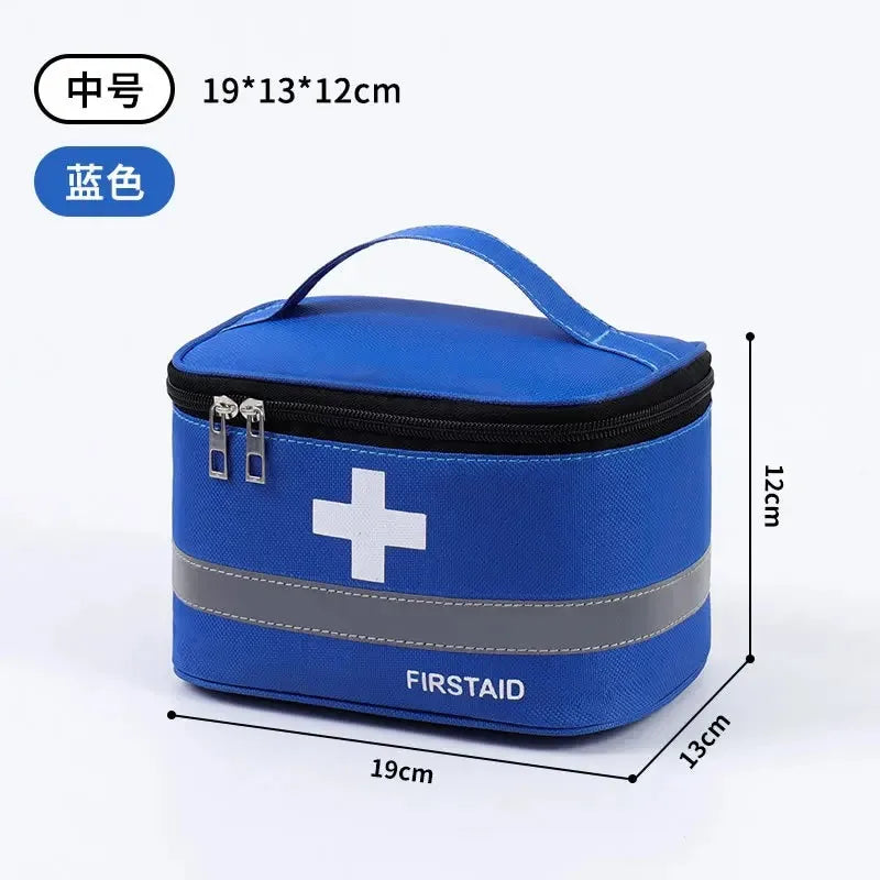 Medicine Storage Bag Portable Outdoor Rescue Bag for First Aid Household Children's Large Capacity Medical Kit Storage Organizer