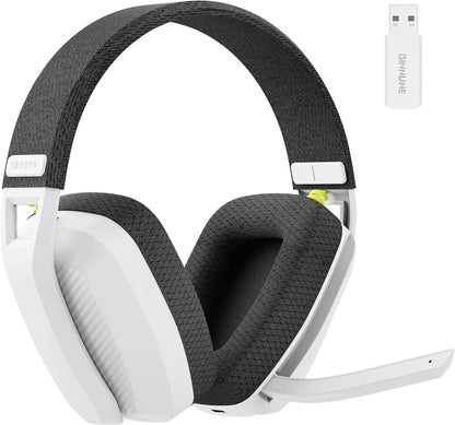 Binnune Bw06 2.4ghz Headphone Wireless Bluetooth Gaming With Mic Lightweight Headsets With Microphone For Ps5 Ps4 Pc Playstation