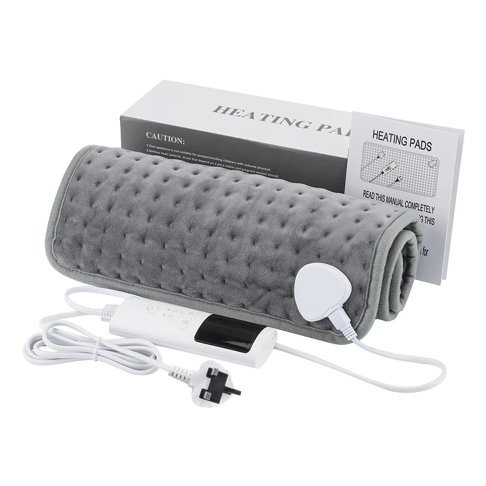 30x60cm Electric Heating Blanket Multifunctional Hot Compress Pad Winter Warm-up Graphene Mat USB Charging Thermal Blanket