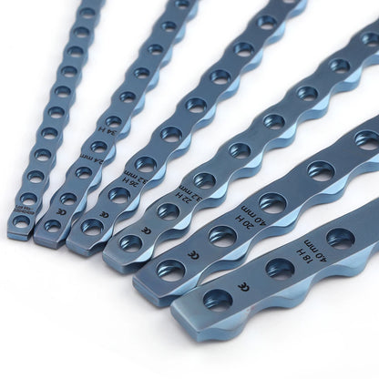 1.6/2.4/3.2/4.0mm ALPS Titanium Straight Cuttable Locking Plate Pet Veterinary Orthopedic Surgical Instruments Medical Equipment