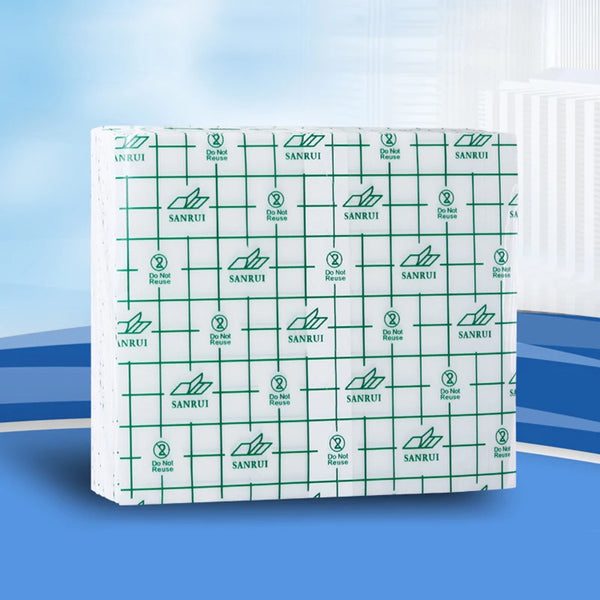 100Pcs Medical Waterproof PU Film For Wound Dressing Plaster Indwelling Needle Fixation  Transparent Adhesive Tattoo Film Tape