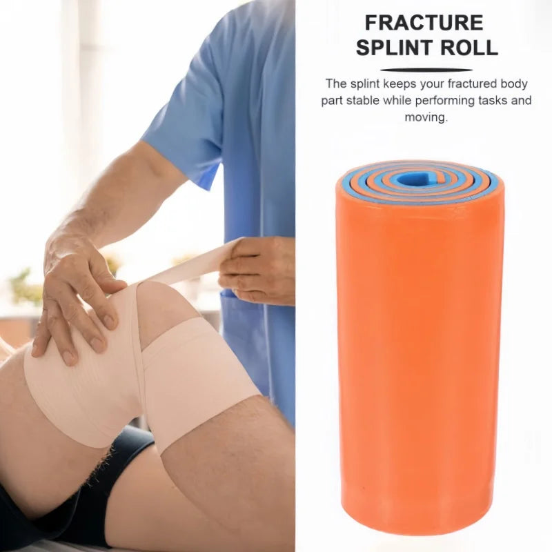 Medical First Aid Universal Aluminum Splint Roll Arm Braces And Support Pet Rescue Splints Outdoor Travel Emergency Kit