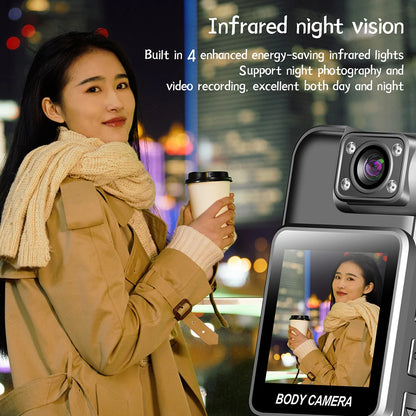 4K 30fps Portable Action Camera Handheld Sports Camera with Night Shot Ultra HD Recorder For Outdoor Cycling Hiking
