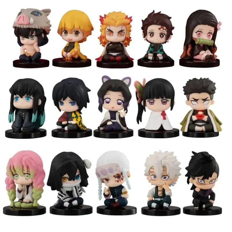 Demon Slayer Figure Mystery Box Kamado Tanjirou Kamado Nezuko Multiple Action Figures Are In The Lucky Box