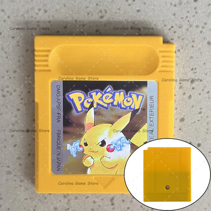 GBC Video Game Cartridge Console Card Pokemon Blue/Crystal/Green/Gold/Red/Silver/Yellow High Quality with Multi-language