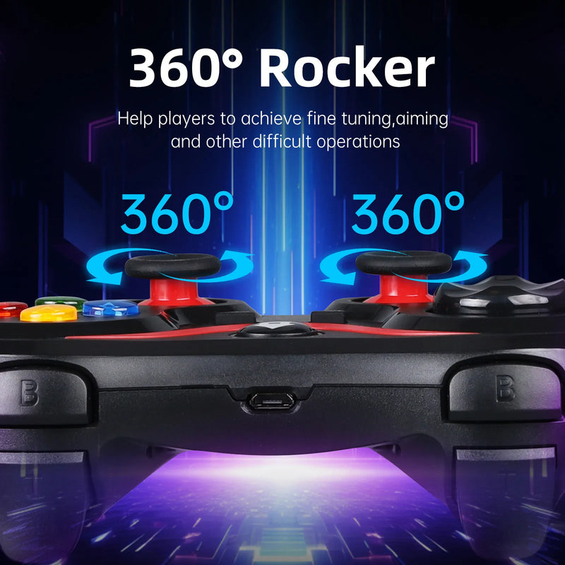 Wireless Game Controller 4.0 BT Joystick For Android Gamepad Console PC Joystick For PS3/PS4/Switch Controle Accessories