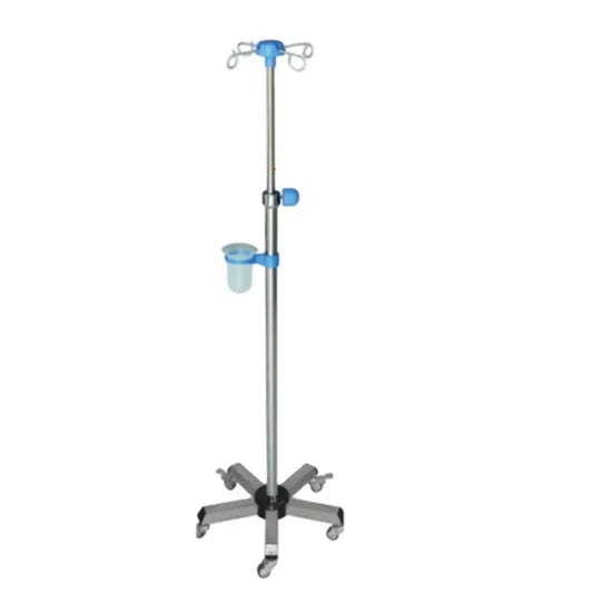 for EU-IV502 High quality Medical IV pole stand adjustable Infusion stand drip stand