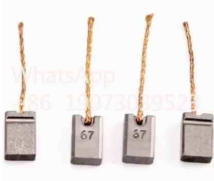 100pcs  Degassing pump motor #67 carbon brush 5*8*12mm  For Fresenius 4008 Dialysis Machine Parts