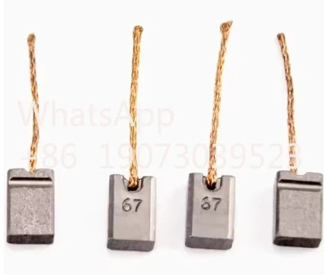100pcs  Degassing pump motor #67 carbon brush 5*8*12mm  For Fresenius 4008 Dialysis Machine Parts