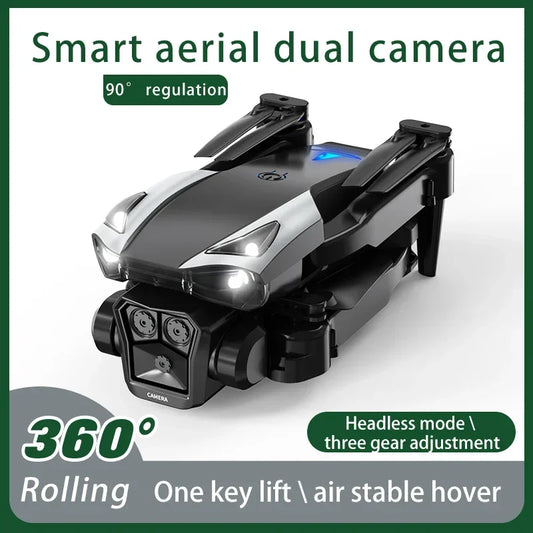 MHD Dual Camera Drone H18 Camera with 8K Professional Folding Drone with 4K Camera Mini RC Helicopter air plane Quadcopters Toys