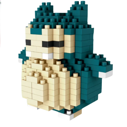 Pokemon Small Simple Building Blocks Pikachu  anime figure  Action Toys Graphics Diamond Mini Model Pocket Monster Collect Gift