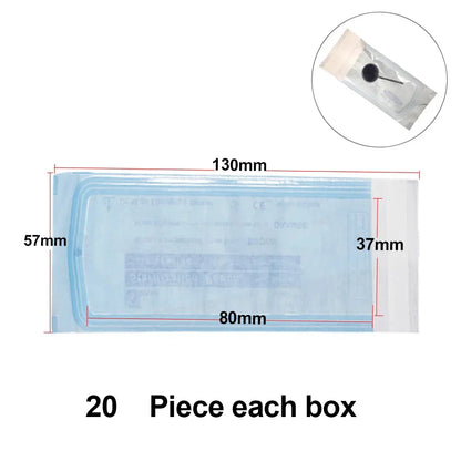 20PCS Self-sealing Sterilization Pouches Bags Medical-grade Bag Disposable Dental Tattoo Accessories Tool Storage Bag