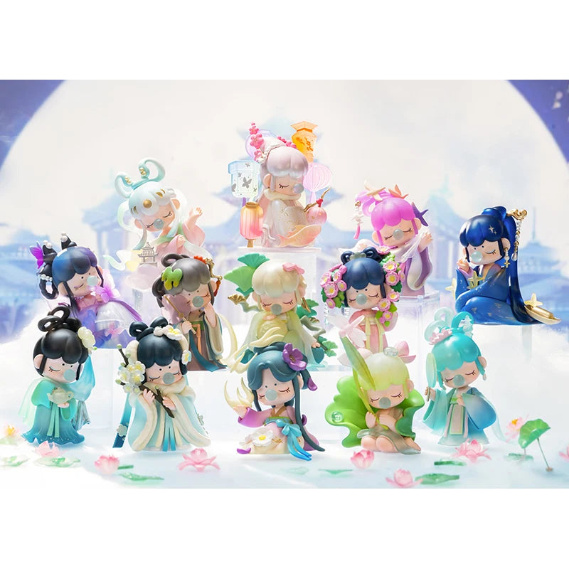 Robotime Rolife Nanci Poetic Beauty Blind Box Action Figures Doll Toys Surprise Box Lady Toys - ZPXX0