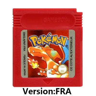 GBC 16-bit Game Video Game Cartridge Console Card Pokemon Red Blue Crystal Golden Green Silver Yellow with Multi-language
