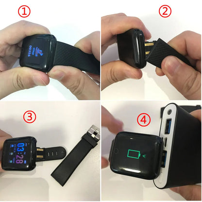 D13 Wireless Smart Watch Men Women Blood Pressure Heart Rate Monitor D20 Pro Sport Smartwatch Fitness Tracker Wristbands