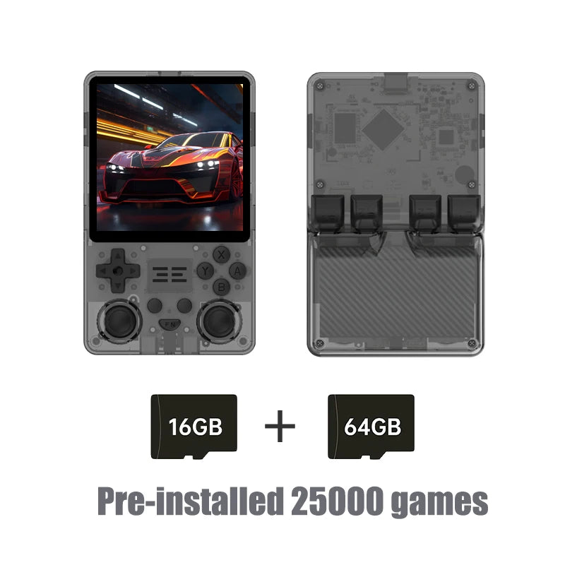 NEW POWKIDDY RGB20SX Handheld Game Console 720*720 4 Inch IPS Screen Built-in WIFI Retro Gaming Opending Linux Children's Gifts