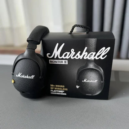 MONITOR II Wireless Bluetooth Headphones Classic Earphones Deep Bass Foldable Pop Rock Retro Music Microphone Headset