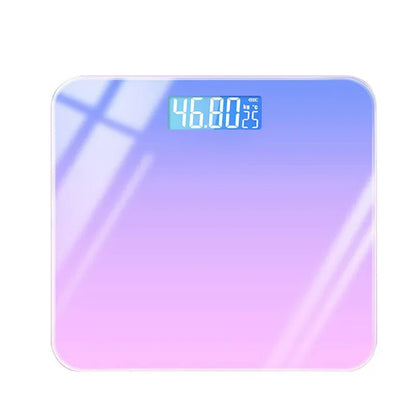 Rechargeable Body Fat Scale Accurate Health Scale For Adults Gradient Design Body Weight Scale Printable Electronic Scale