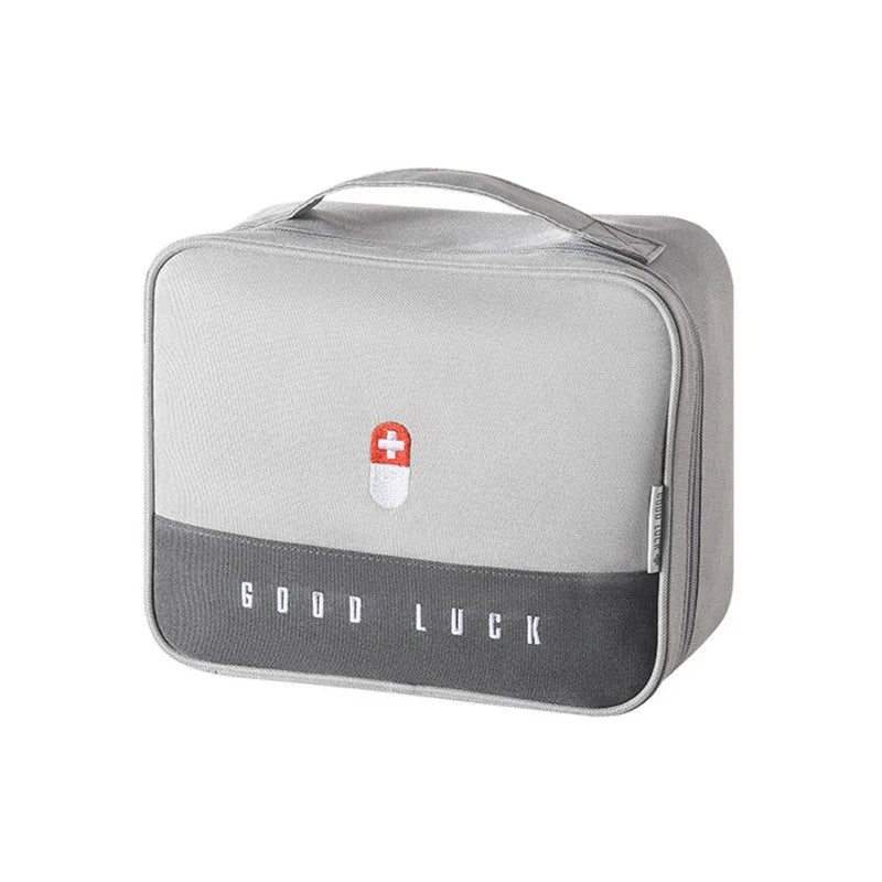 Large-Capacity Thickened Medicine Box Layered Family First Aid Kit Medicine Boxes Medicine Cabinet Portable Fabric Storage Bag