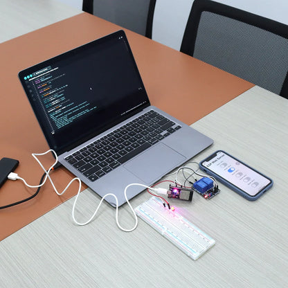 Tscinbuny ESP32 Automation Kit for Arduino Programming DIY Electronic Kit with ESP32 Development Board professional Complete Kit