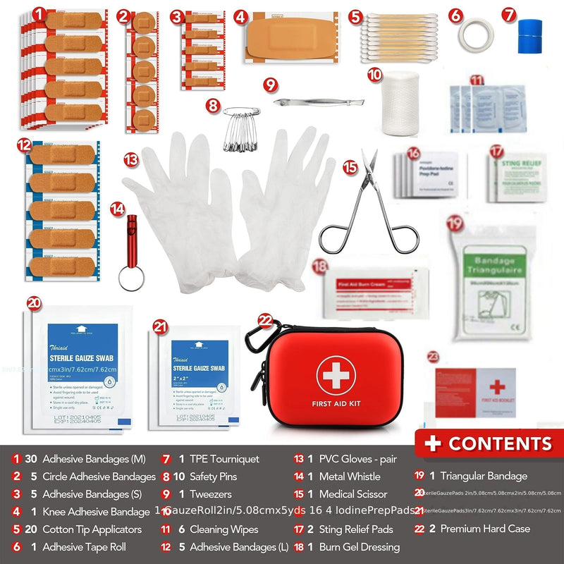 First Aid Kit, Multi-purpose Emergency Medical Portable Medical Bag, Outdoor Multi-functional First Aid Bag Home Emergency Bag
