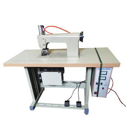 Dual motors Ultrasonic Sewing Machine For Surgical Gown Bra Cup Disposable Mask Embroidery Lace Making Fabric