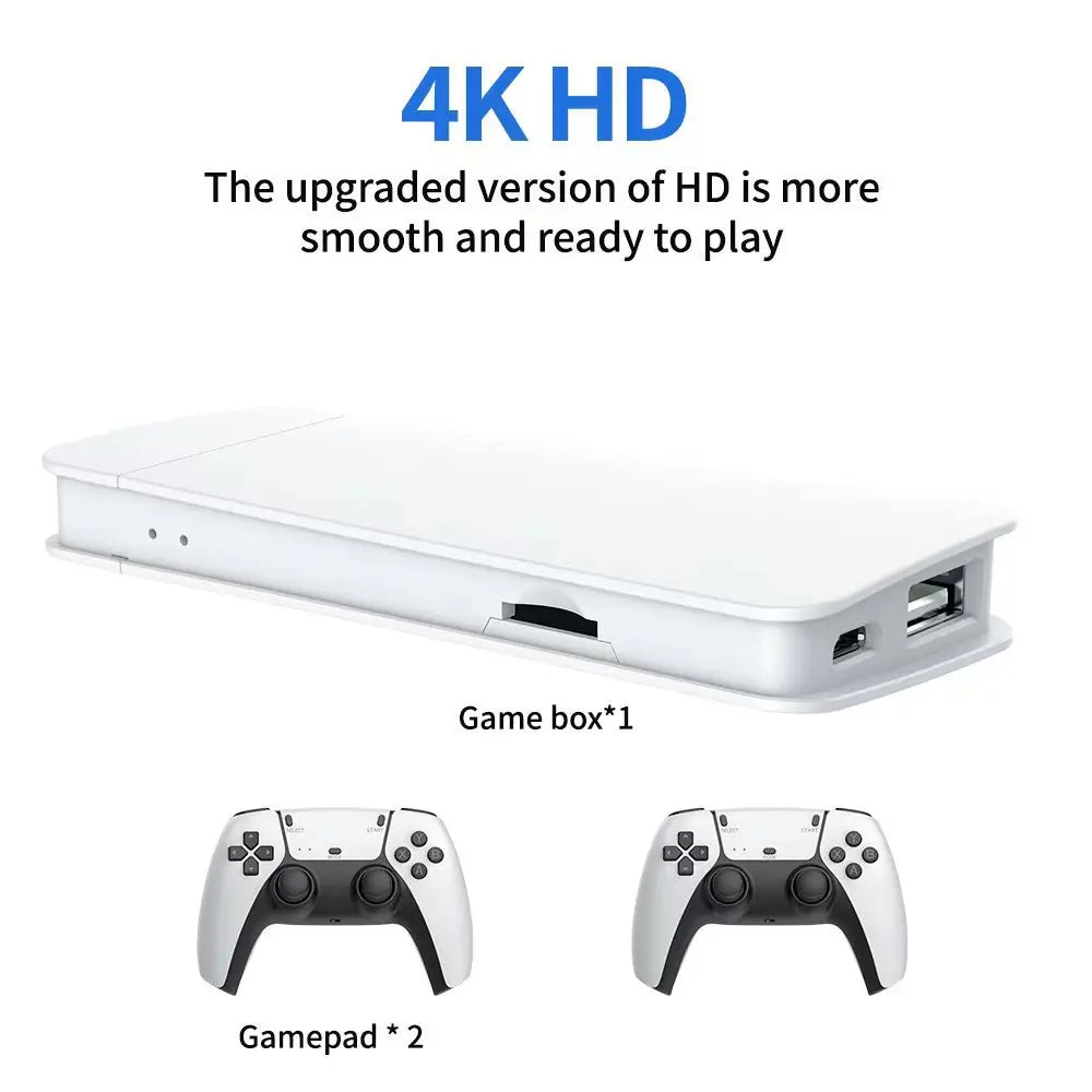 M15 Retro Game 64G 20000+ Games Retro Handheld Video Game Console Wireless Game Stick 4K Gamepads 20+ Simulators
